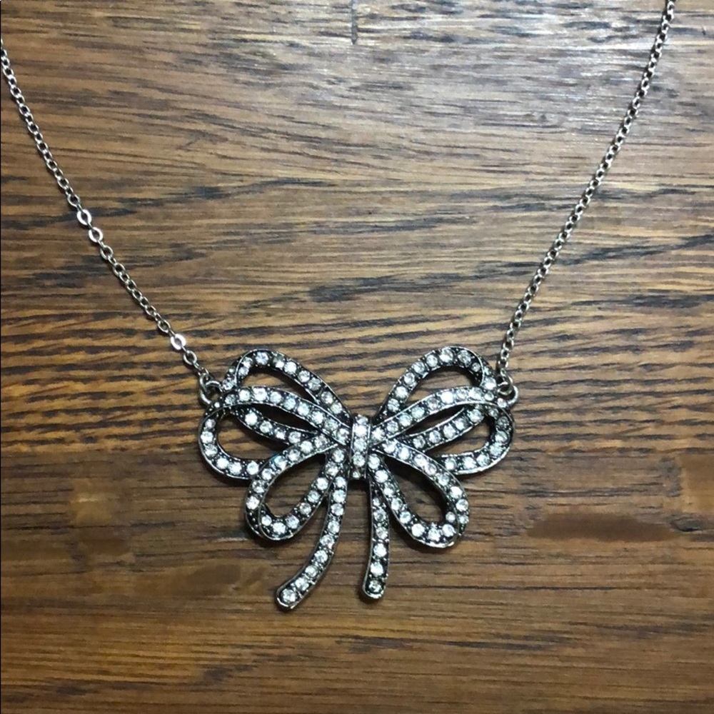 Cookie Lee Elegant Bow Necklace